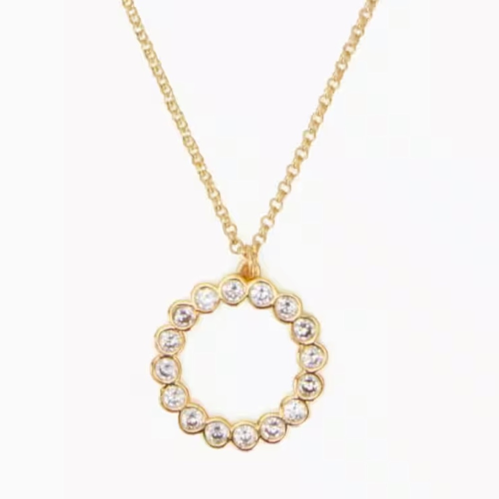 🆕 Kate Spade full circle mini pendant necklace